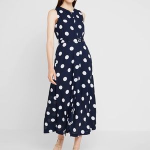 Banana Republic Polka Dot Maxi Dress, size small